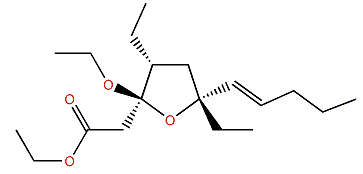 Ethyl (3R,4R,6R,7E)-3,6-Epoxy-4,6-diethyl-3-ethoxy-7-undecenoate